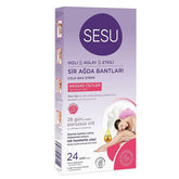 Sesu Ağda Bandı Hassas Ciltler Pembe 42li